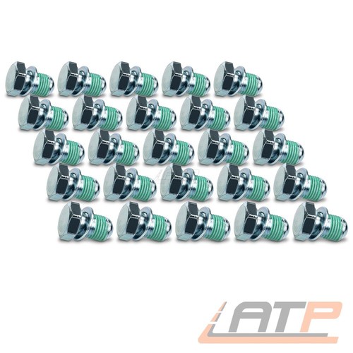25x ölablassschraube mit - Ölablassschraube,